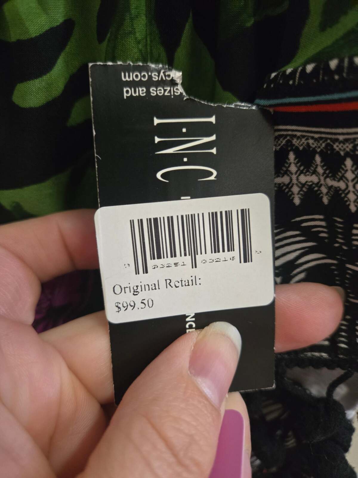 NWT L International Concepts Jumpsuit