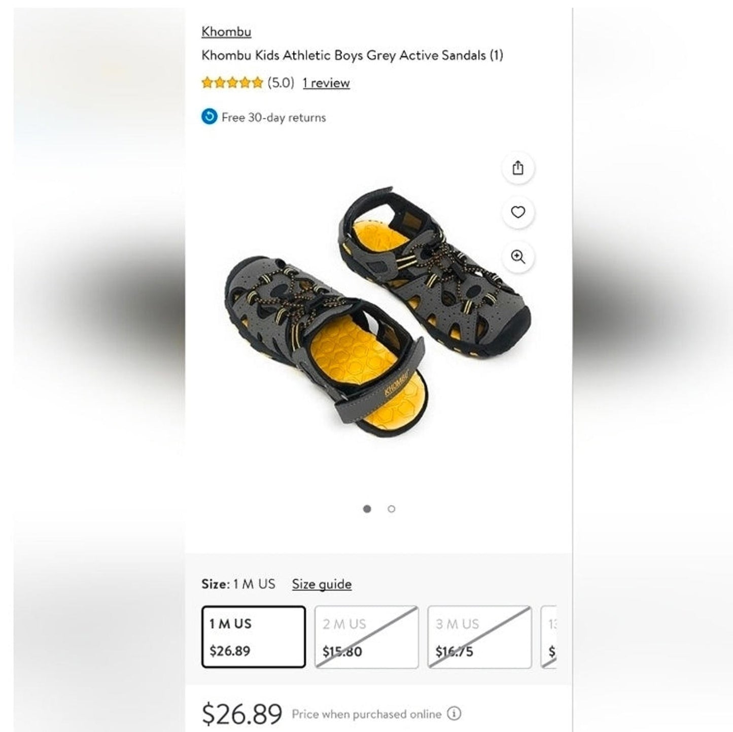 Excellent 6 Khombu Sandals
