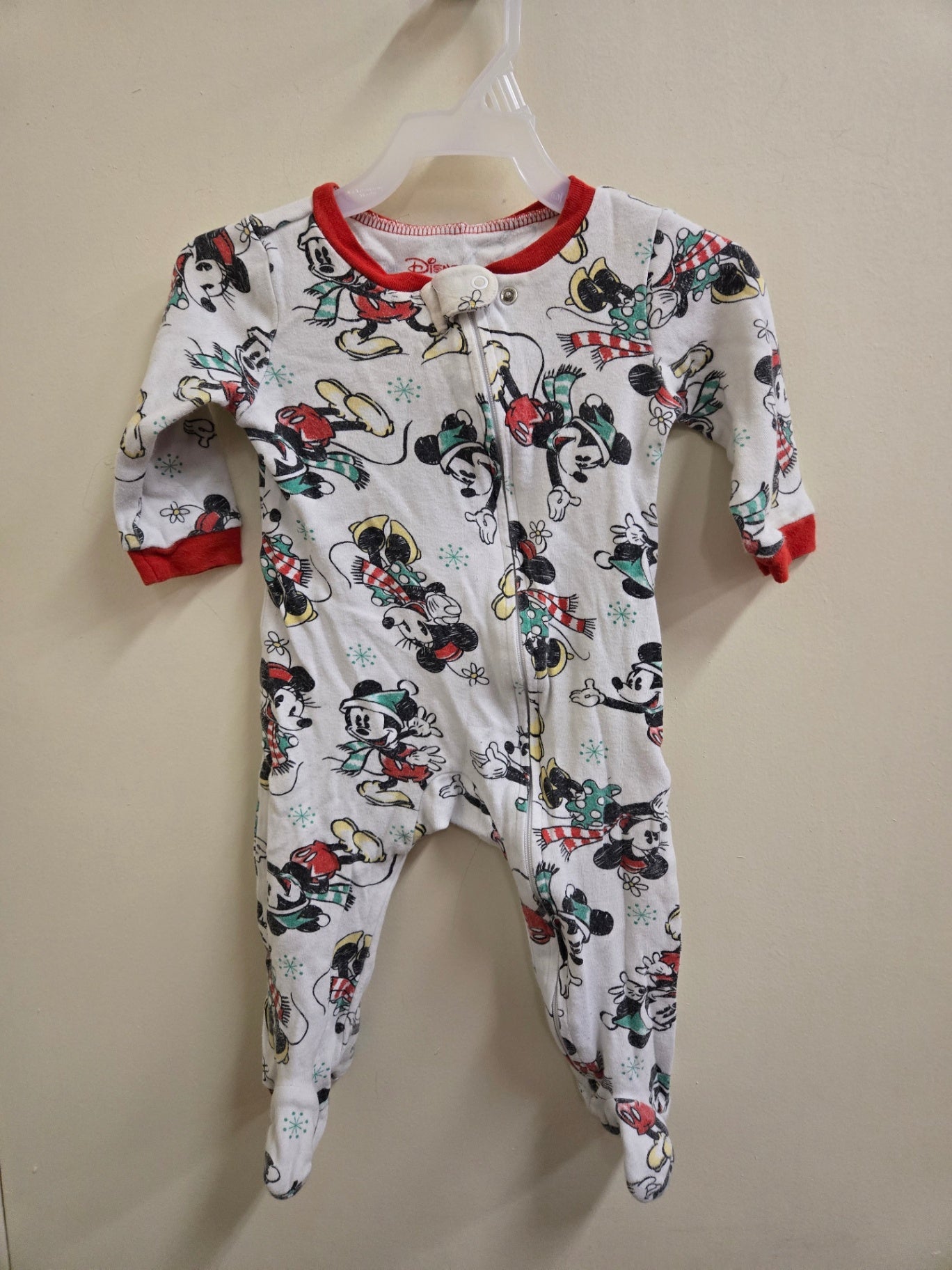 Good 6-9 months Multicolor Disney Pajama Set
