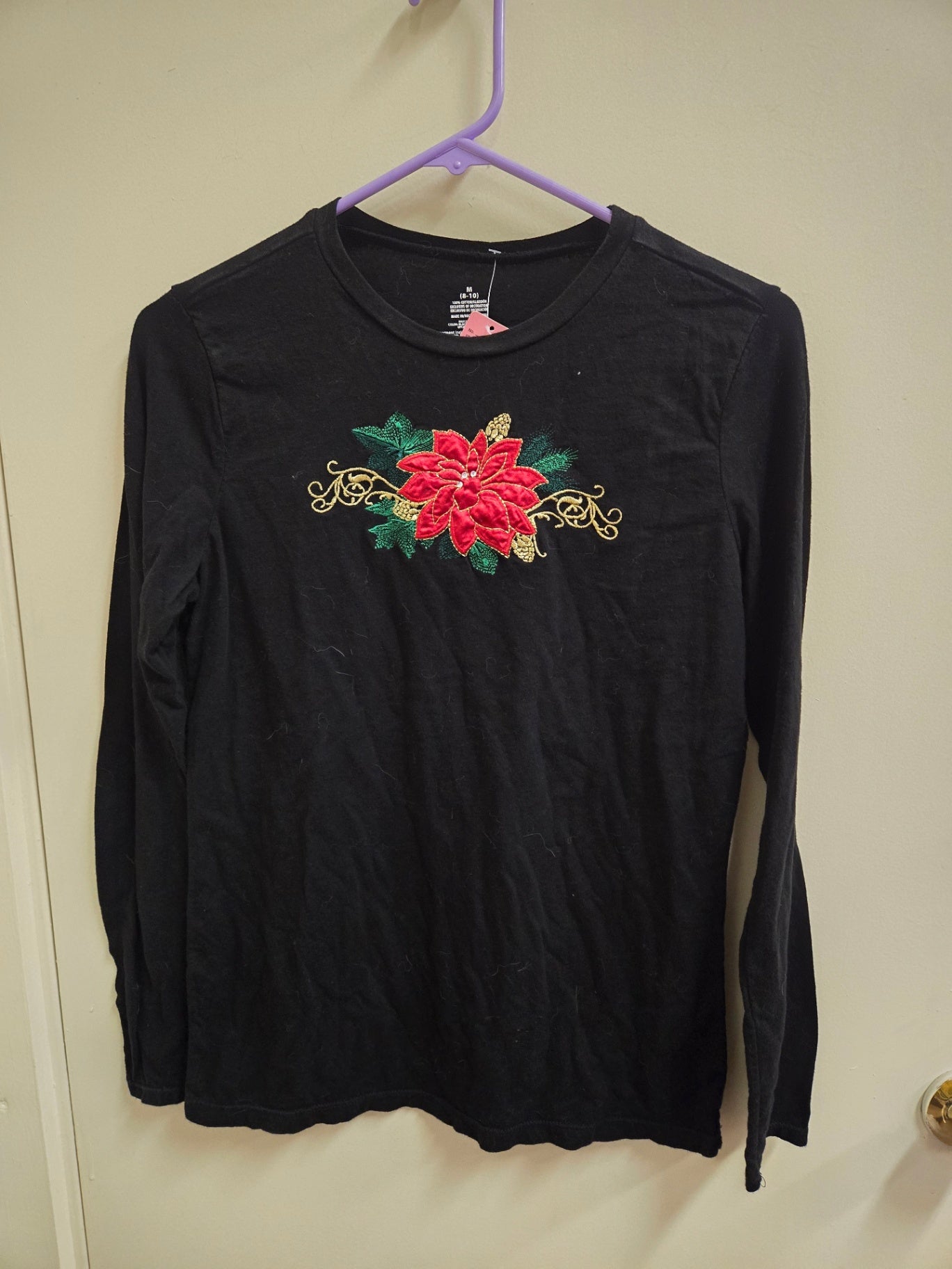 Good M Black Unknown Long-Sleeve T-Shirt