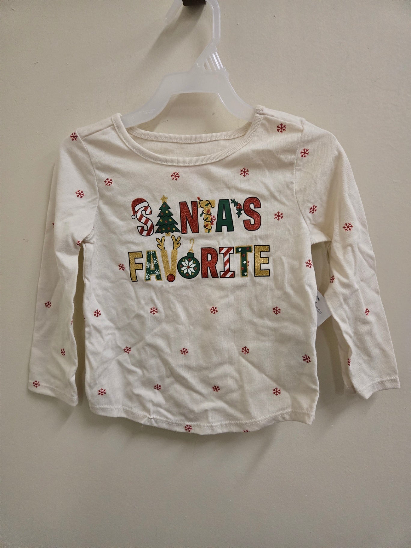 New with tags 2T Holiday Time Long-Sleeve T-Shirt