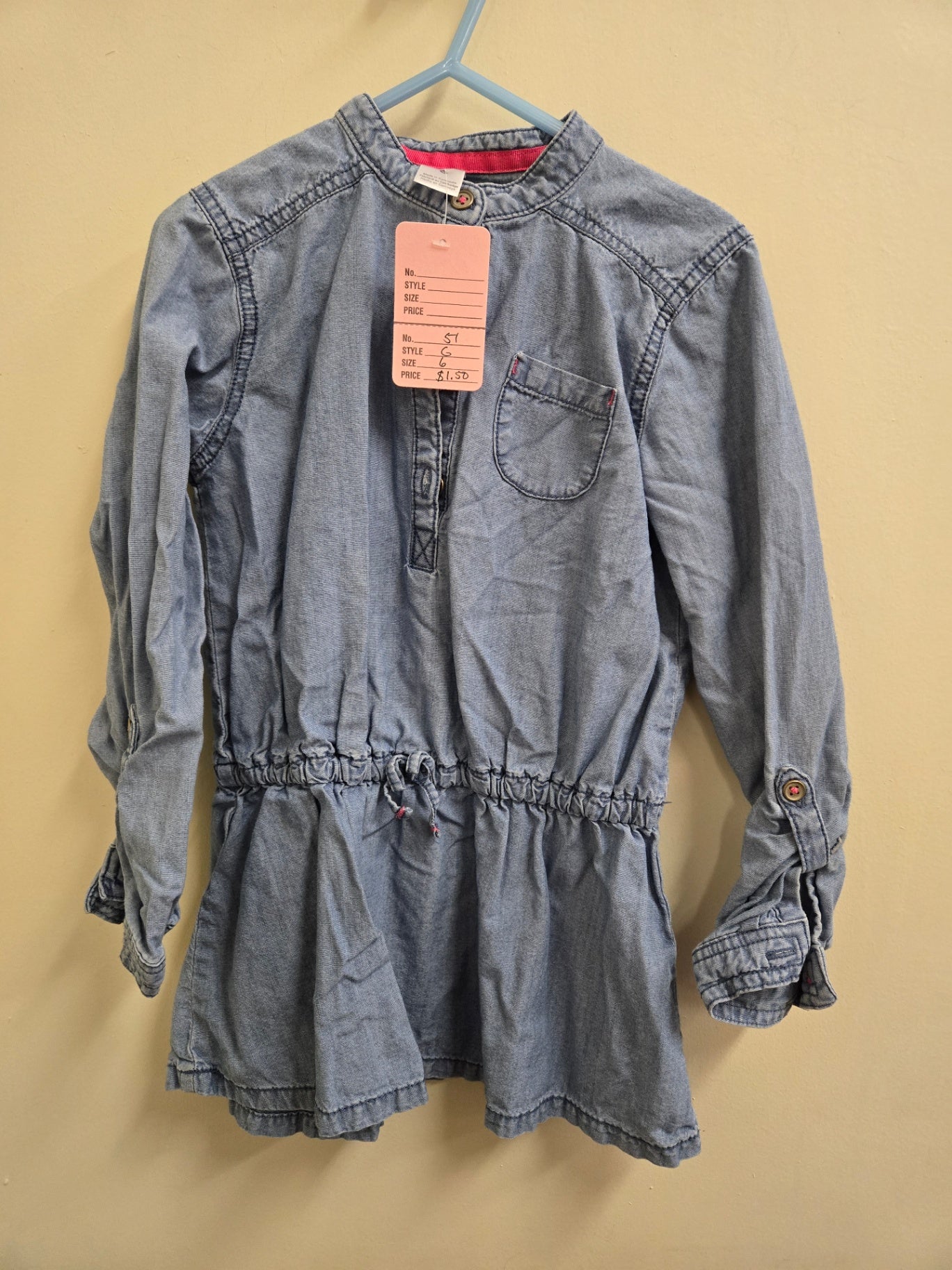 Very Good 6 Carters denim Dress
