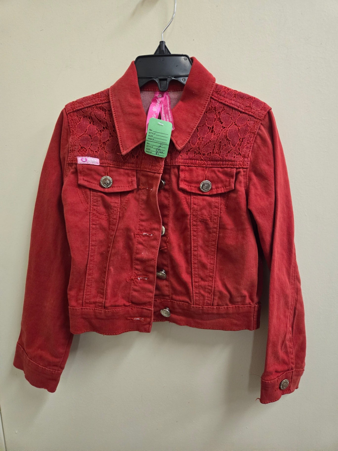 Good Red Denim Jacket