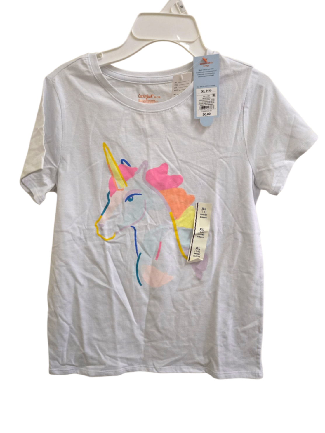 New with tags 14 Cat & Jack T-Shirt