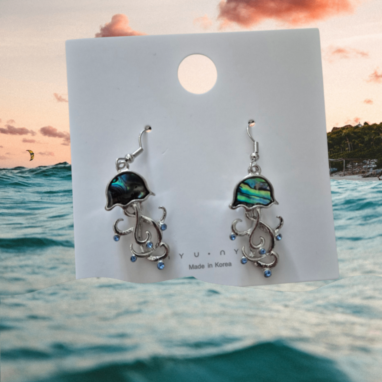 Jellyfish earrings