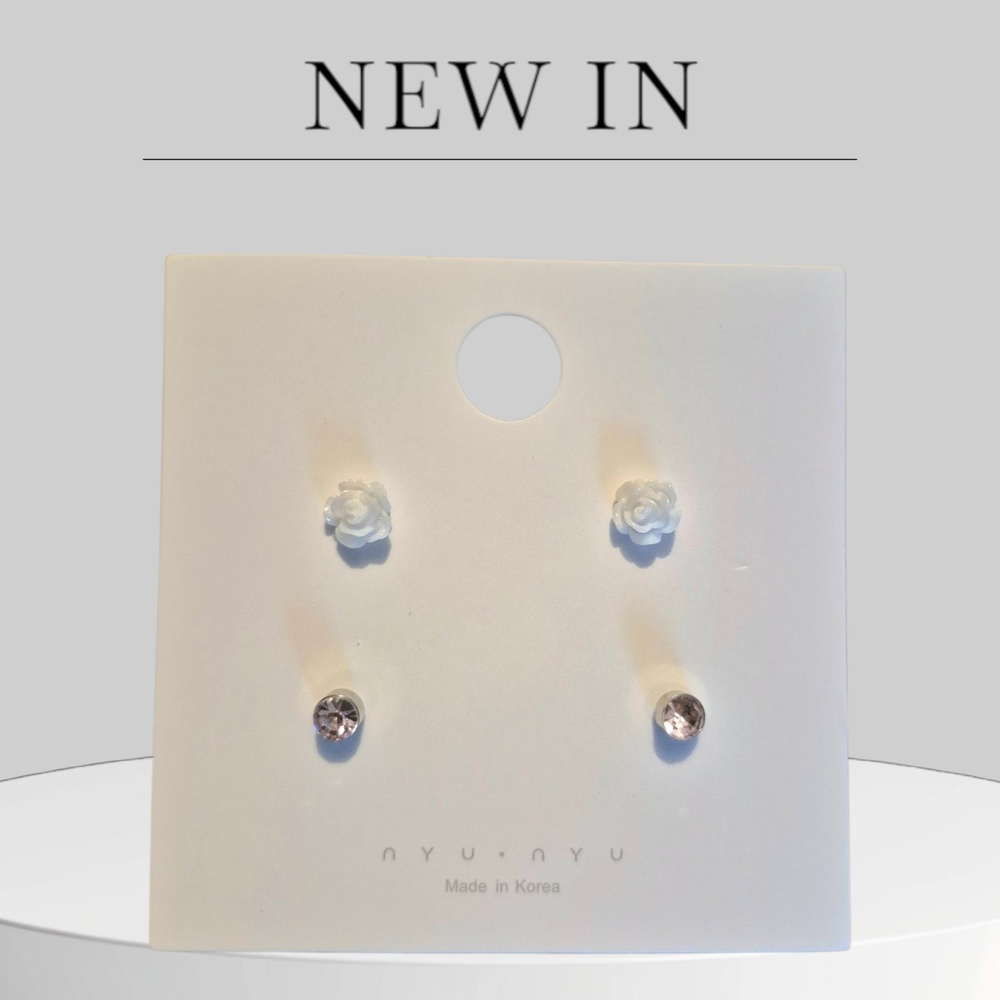 Stud earrings