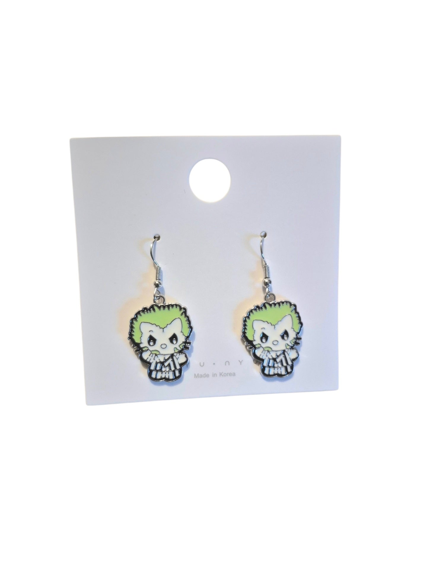 Hello kitty beetle juice earrings