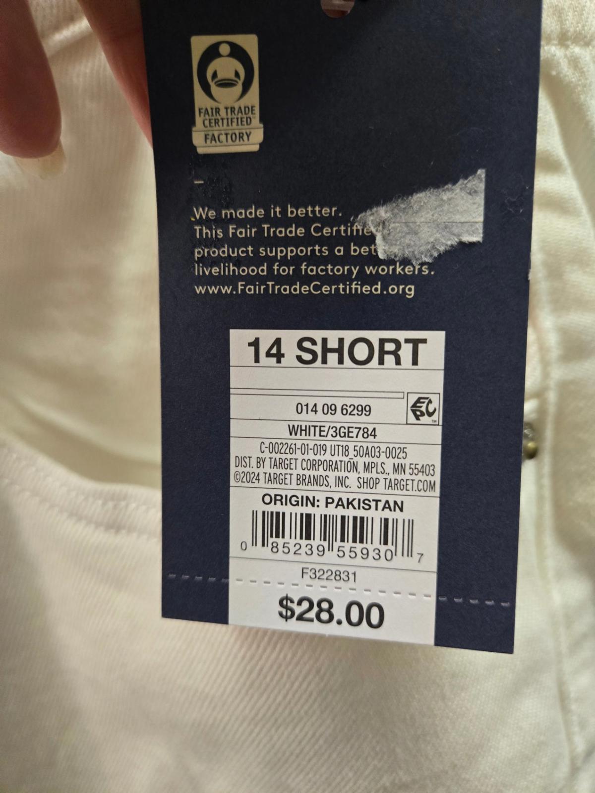 White Universal Thread Pants