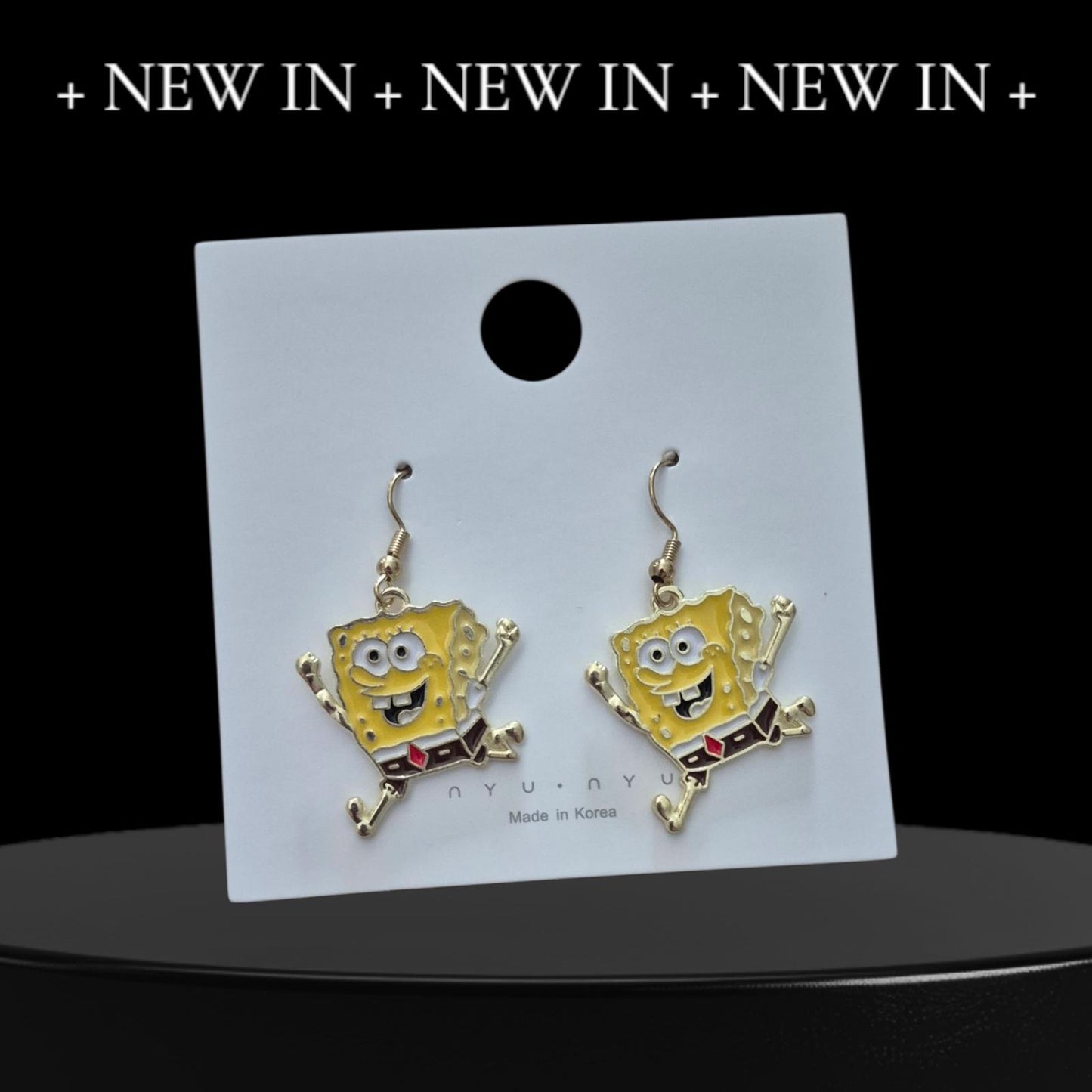 Spongebob earrings