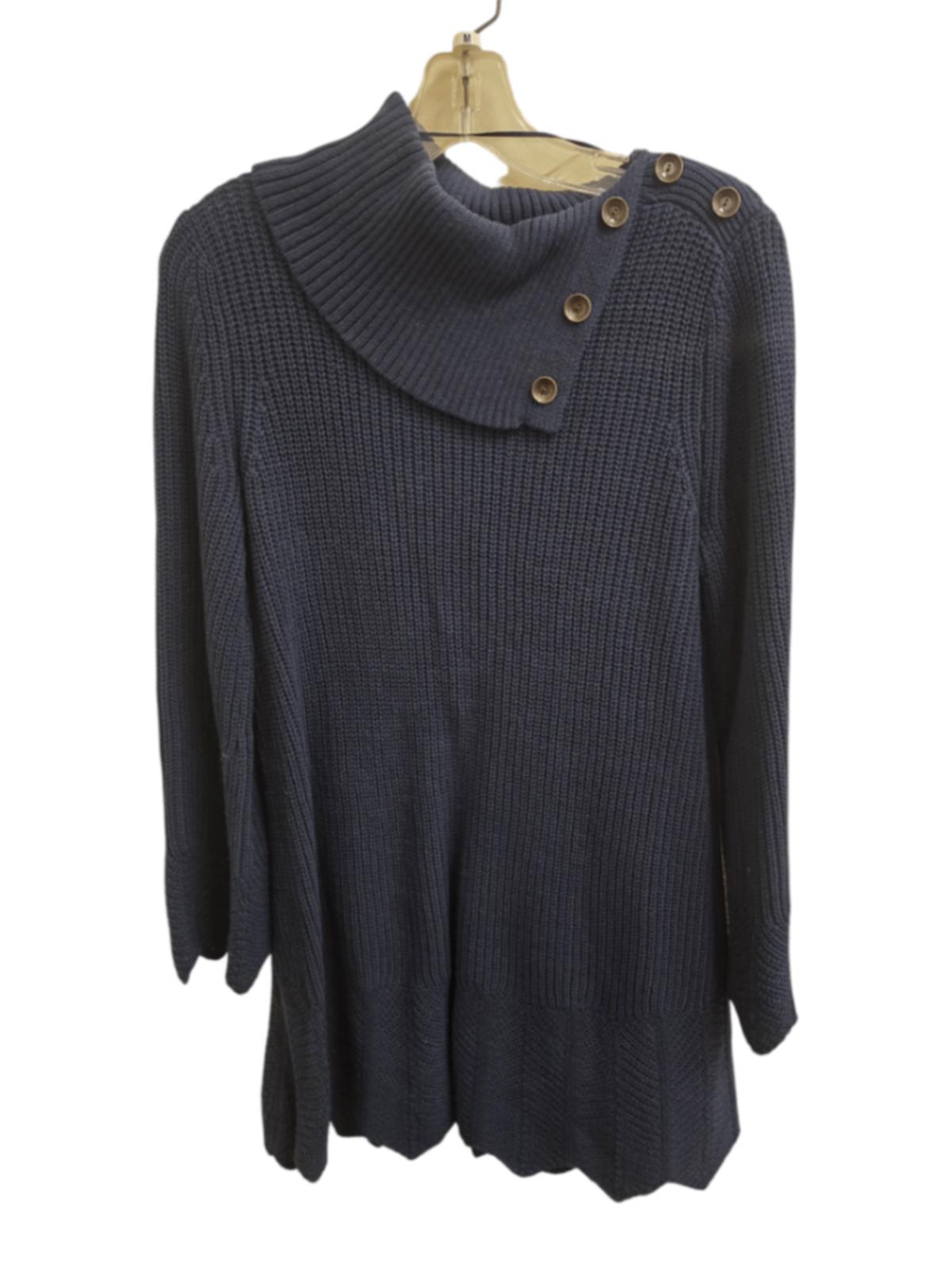 Very Good M Navy Blue Style & Co Sweater Dress