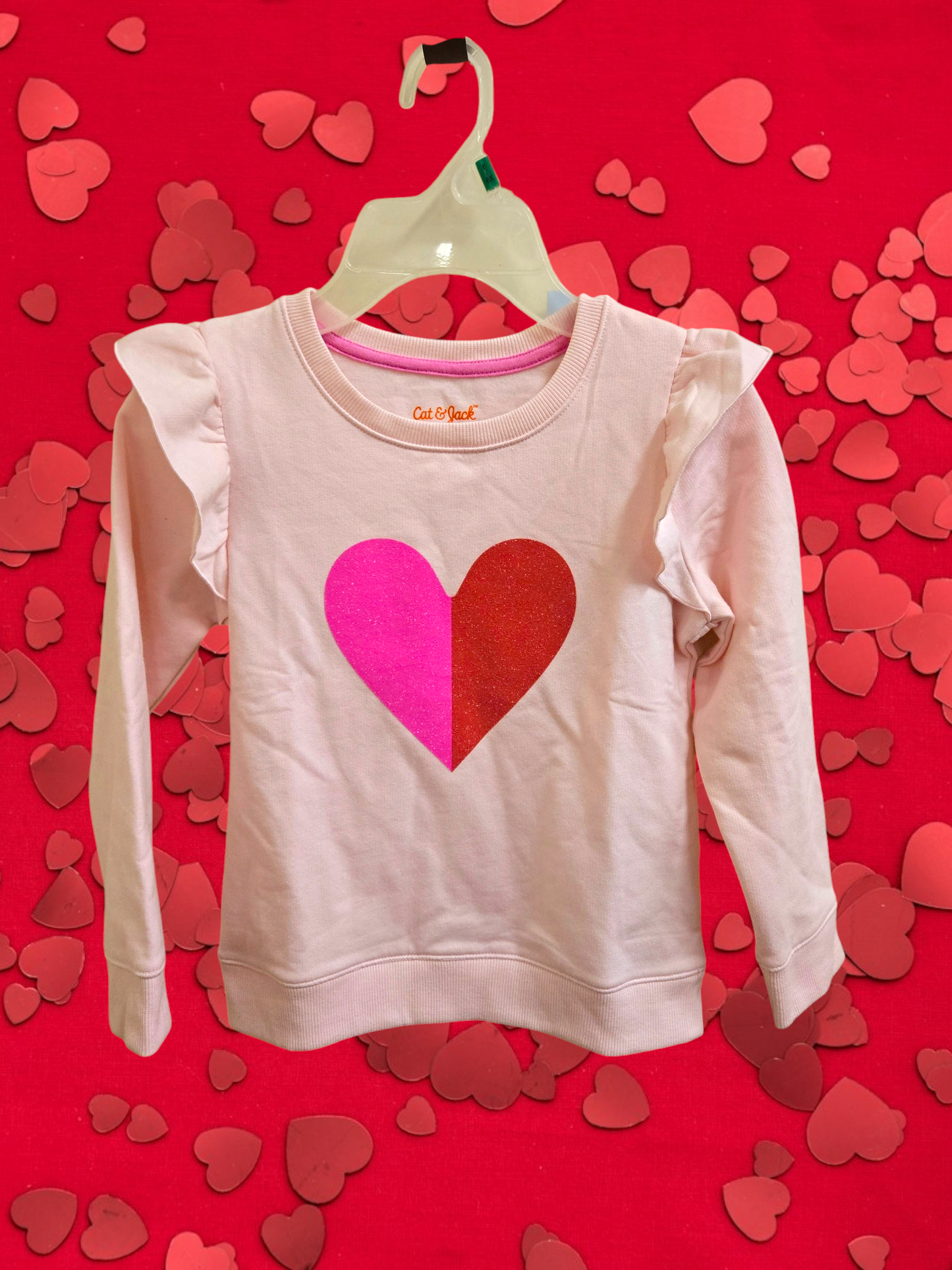 NWT 5T Pink Cat & Jack Sweatshirt