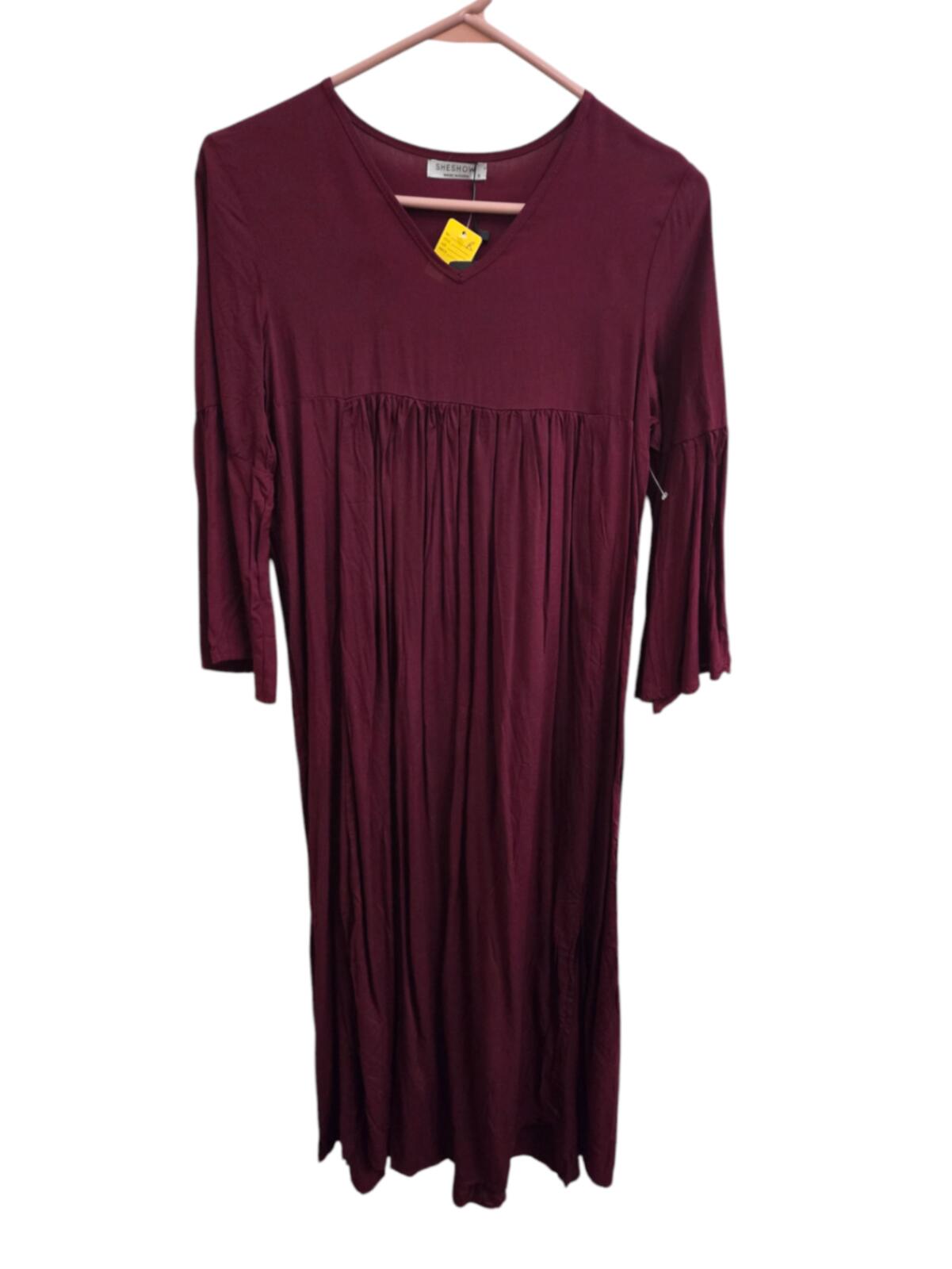 NWT S maroon Sheshow Dress