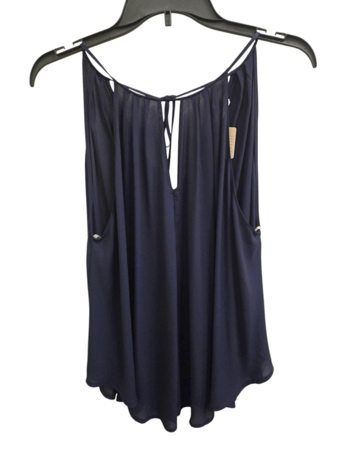 Excellent S blue sheer Lush Tank Top