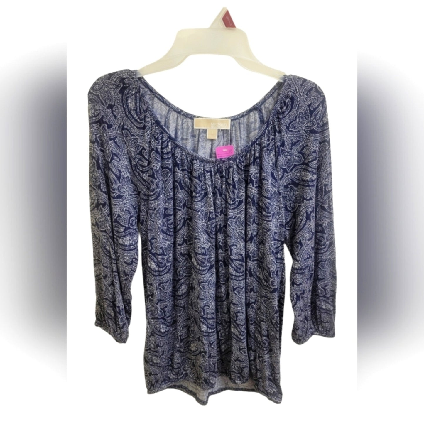 Michael Kors navy Blouse size Small