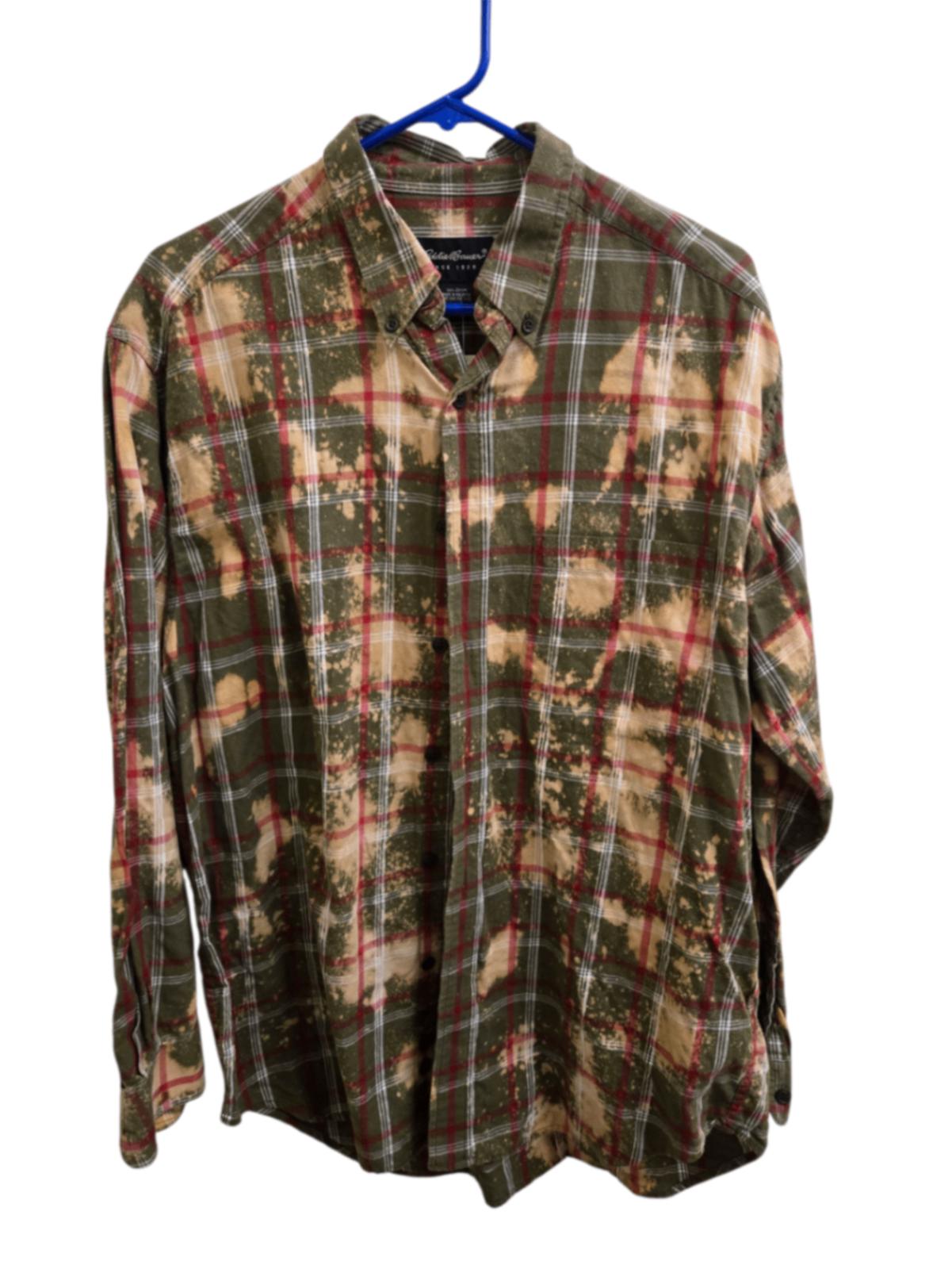 Good M Eddie Bauer Button-Down Shirt