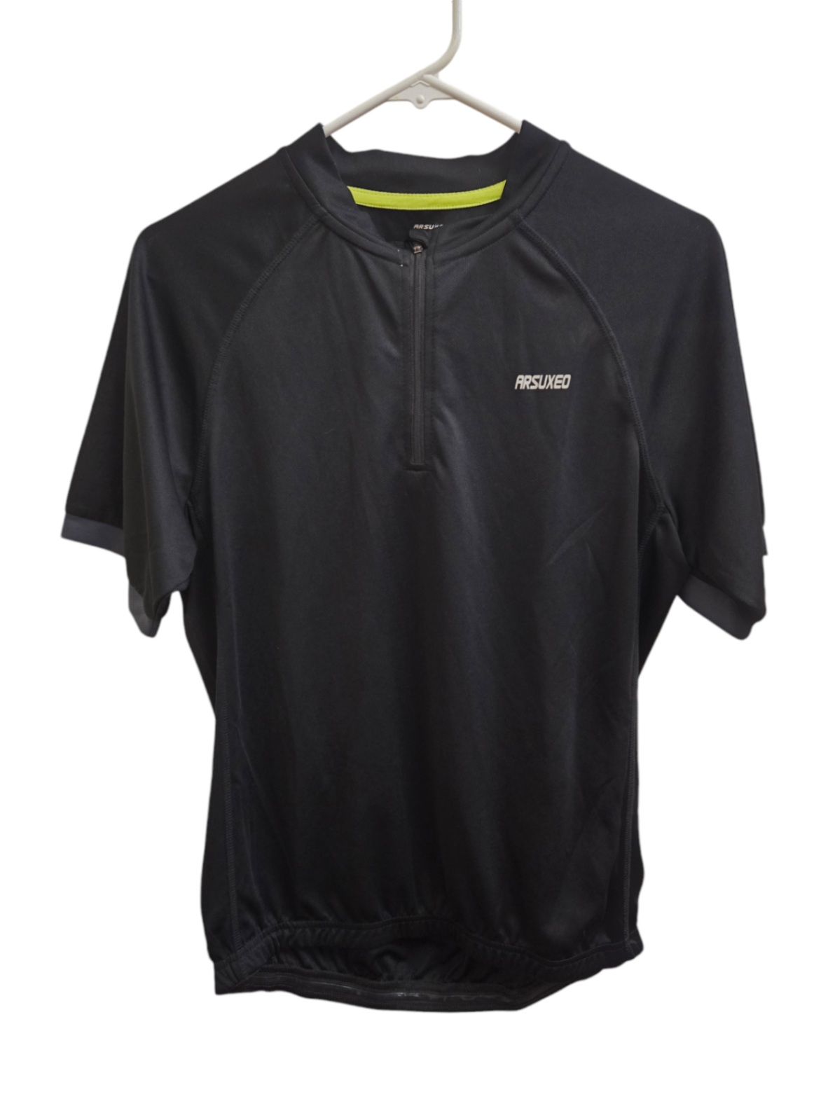Arsuxeo Cycling Jersey S Black