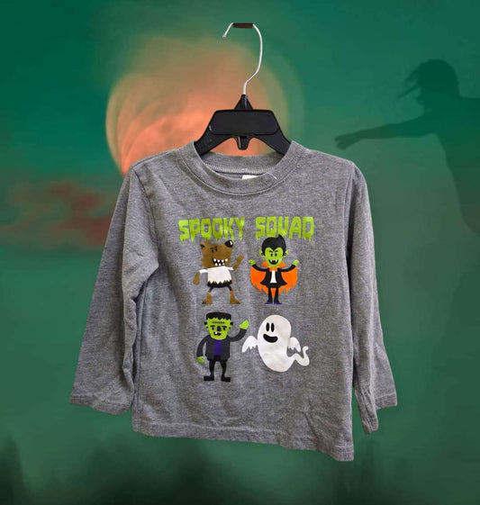 Way to Celebrate Long Sleeve T-Shirt 3T Gray