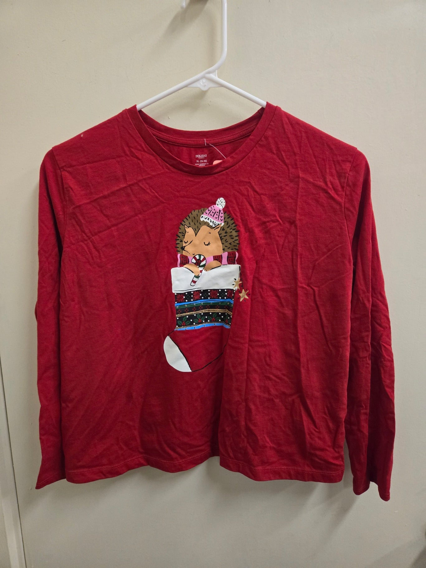 Very Good 14/16 Holiday Time Long-Sleeve T-Shirt