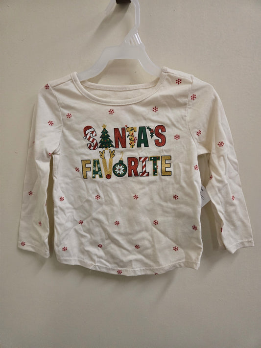 New with tags 2T Holiday Time Long-Sleeve T-Shirt