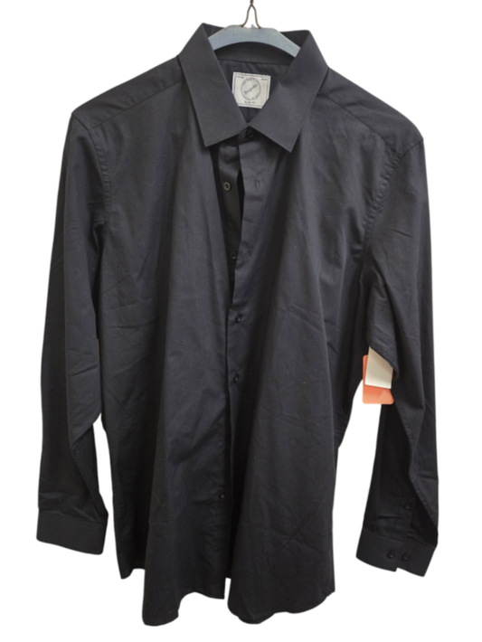 Black Bespoke Button-Up Shirt