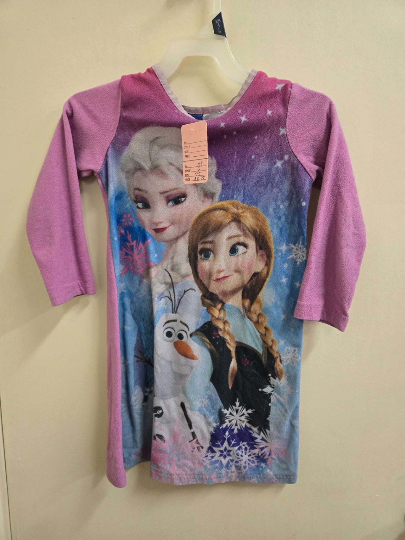 Acceptable 4/5 Disney Kids' Pajamas