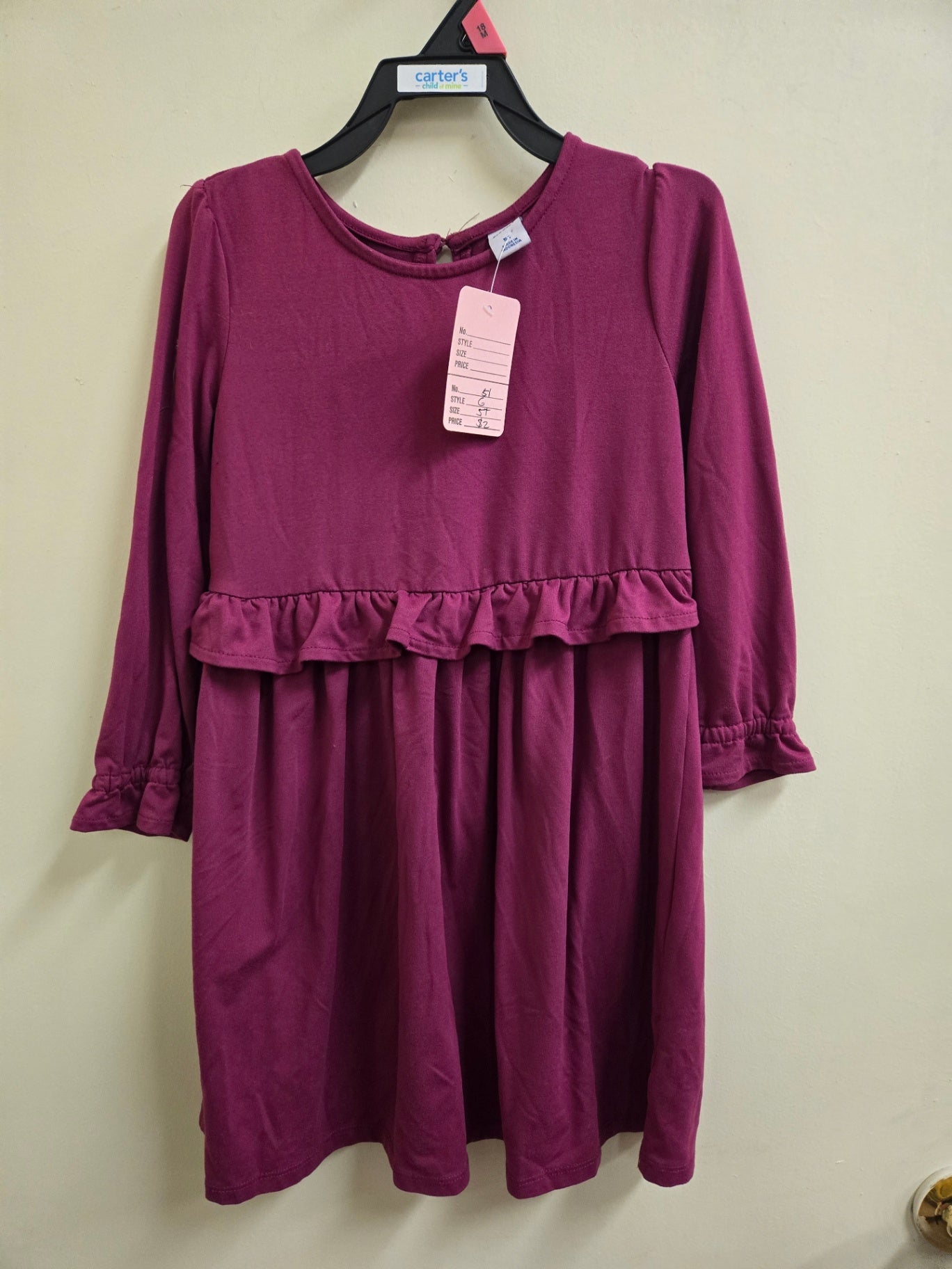 Very Good 5T Purple Old Navy Dress