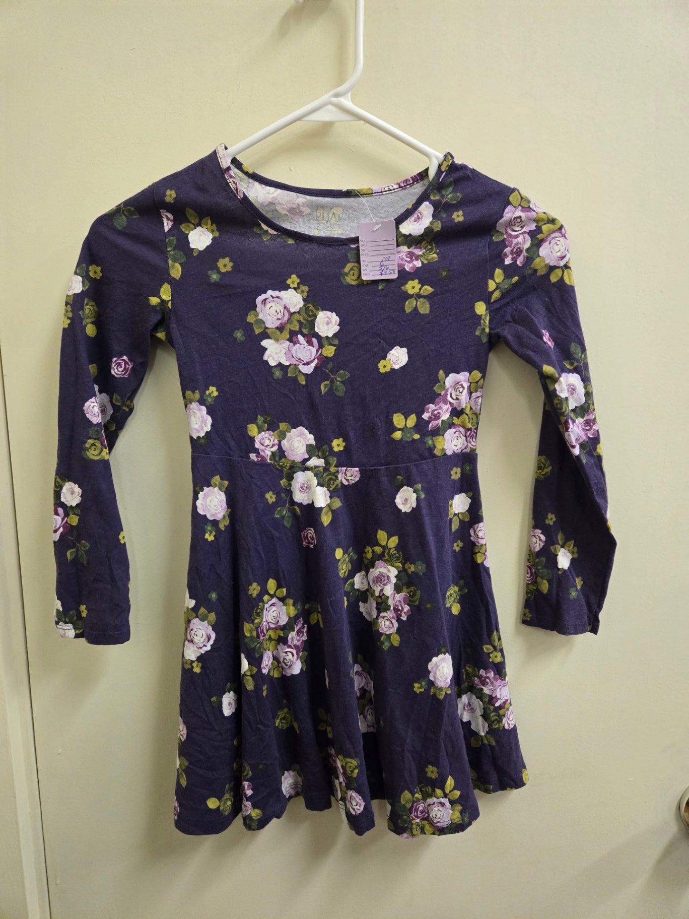 Good 5/6 Purple floral The Children's Place Dress