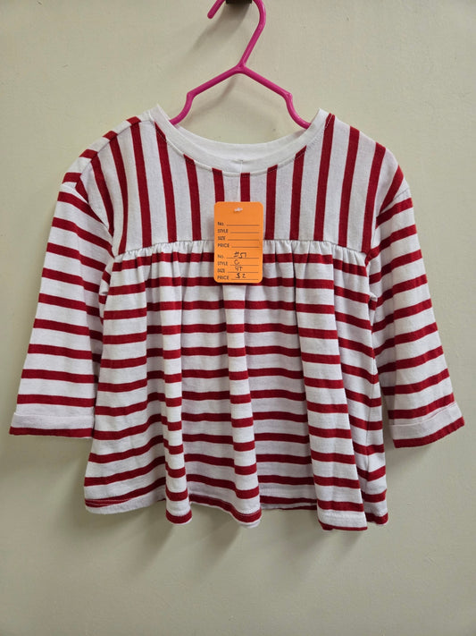 Very Good 4T Red & White Old Navy Kids' T-Shirt