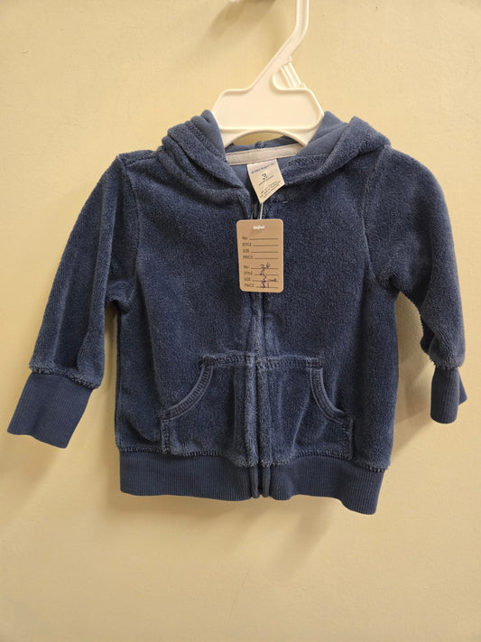 Very Good 3 months Blue Carters Hooded Jacket