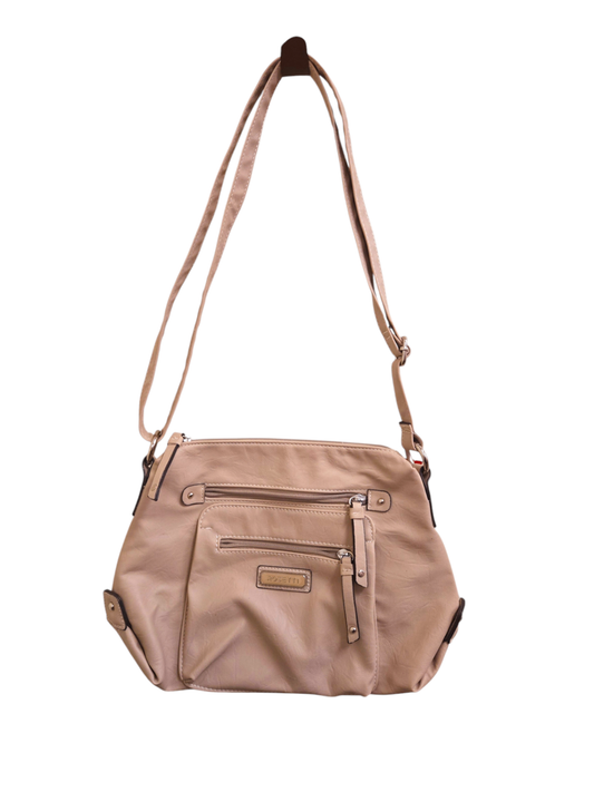 Beige Rosetti Crossbody Purse