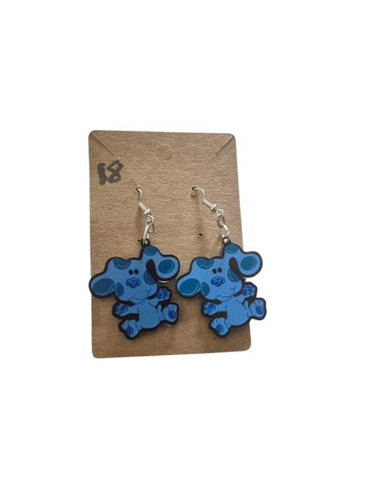 Blue's clues earrings 