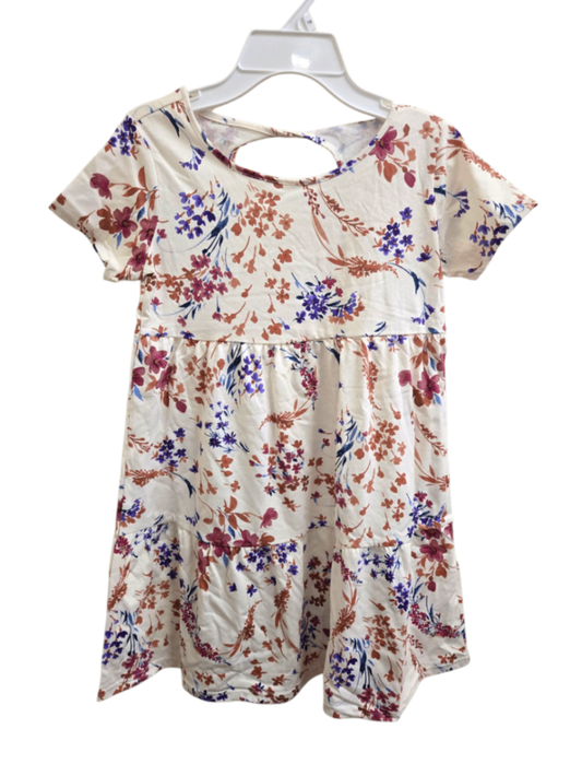 NWT 14 cream floral The Children's Place Dress