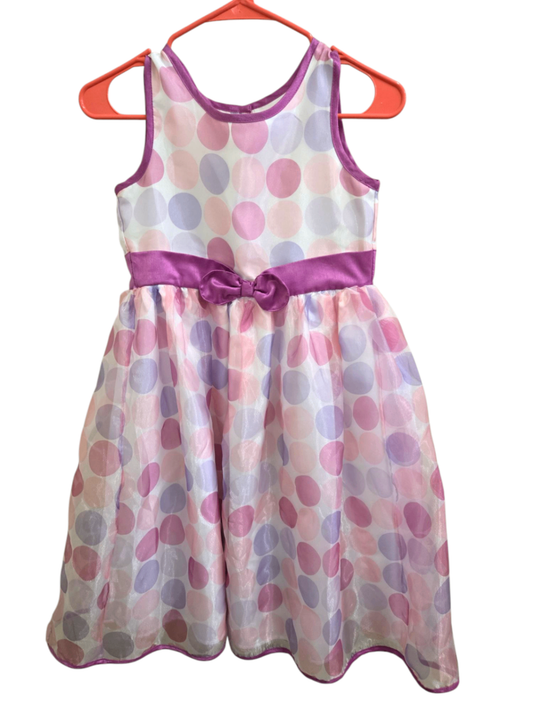 Excellent 10 purple dot Dress