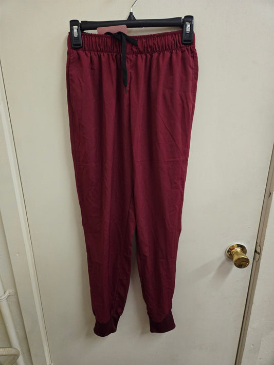 Excellent S red Unknown Scrub pants