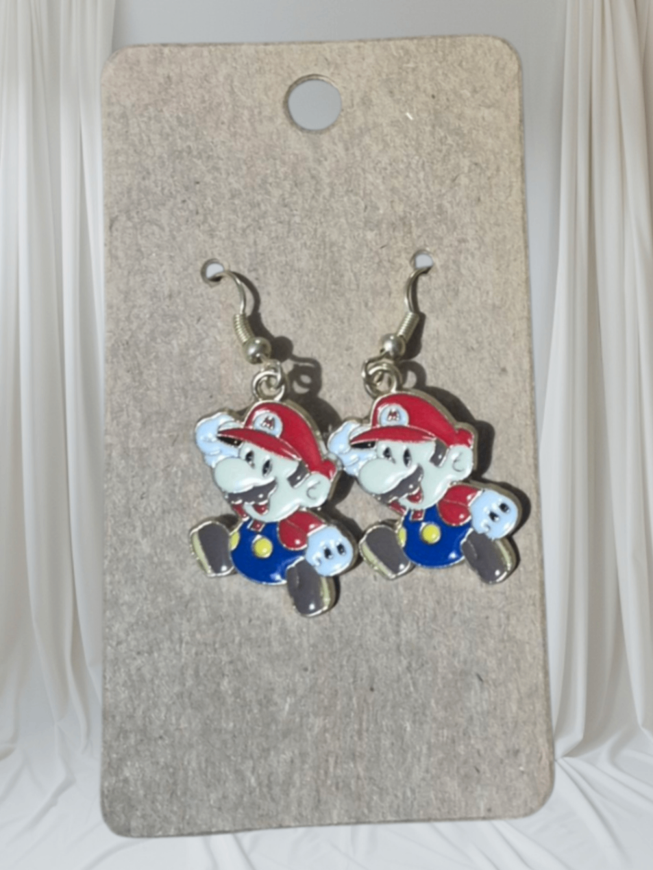 Mario earrings 