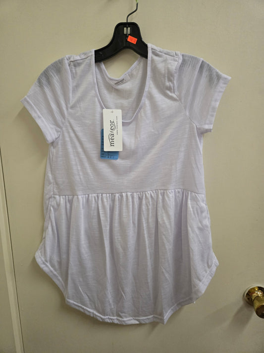 NWT S white Meaneor T-Shirt