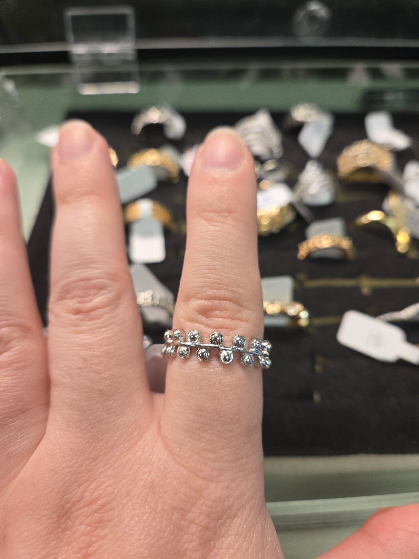 New Silver $1 Ring Jewelry