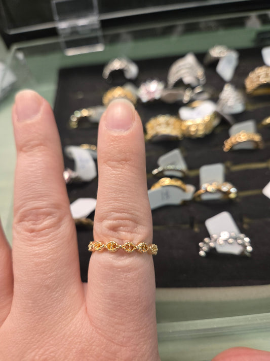 New Gold $1 Ring Jewelry