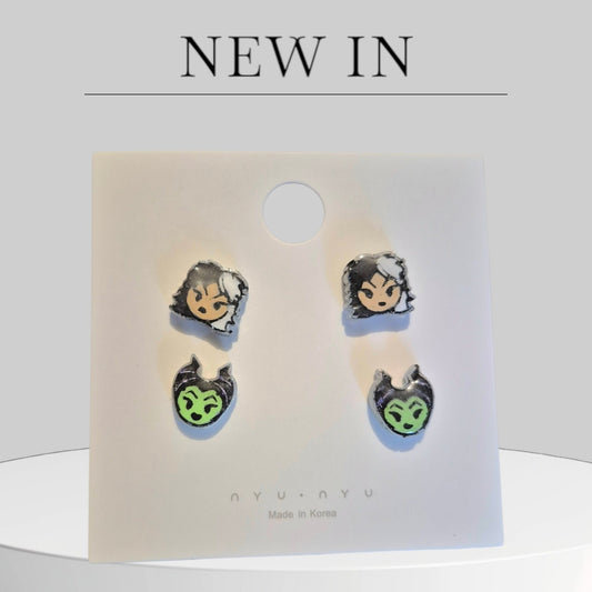 Villains stud earrings 