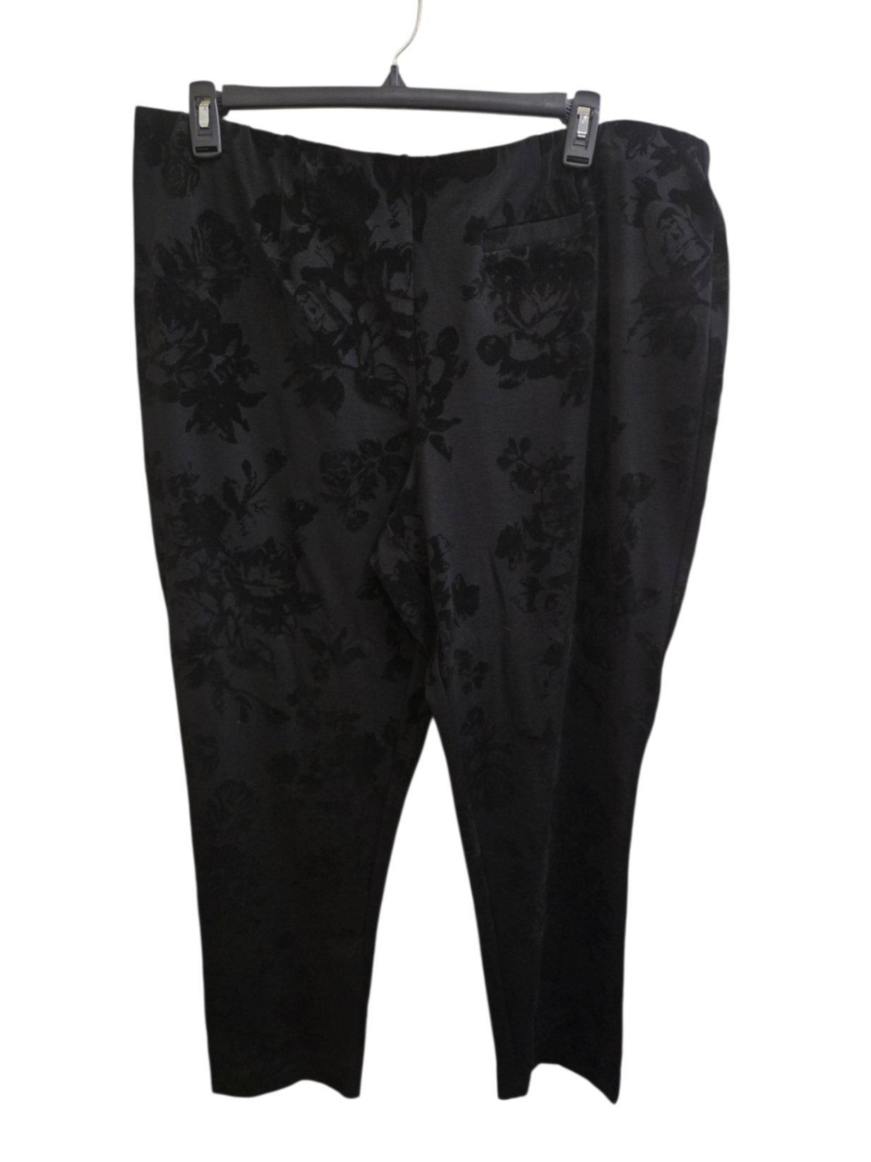 NWT 2XL black floral pants