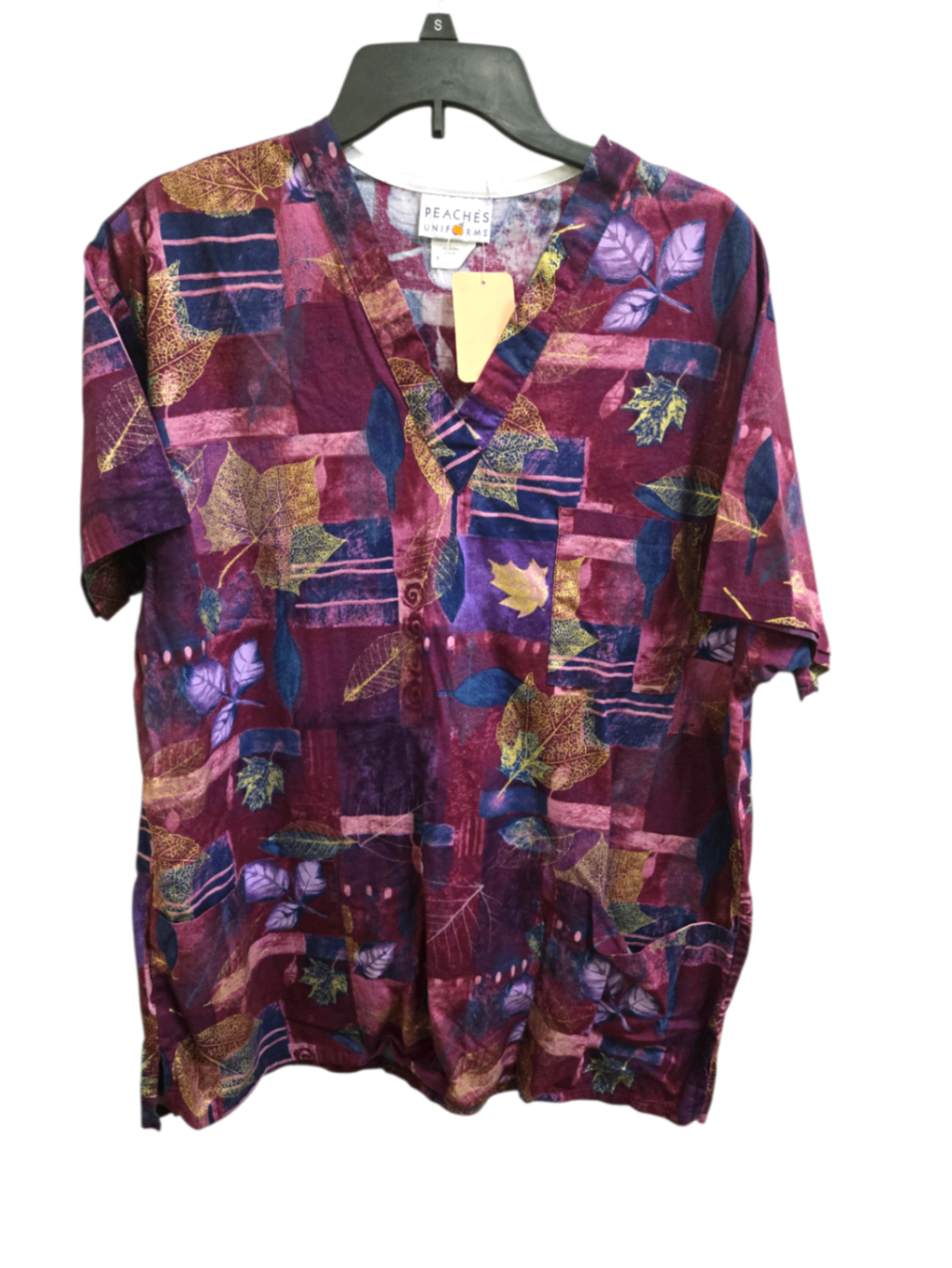 Very Good L Peaches Uniforms Scrub top