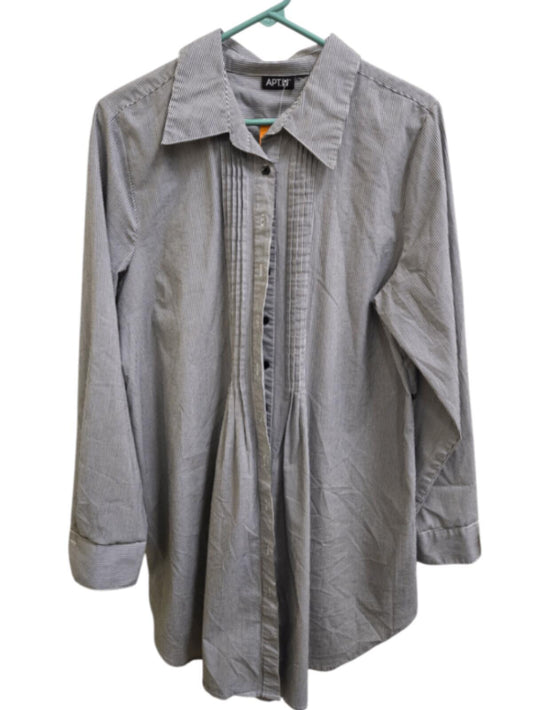 Very Good L? striped Apt. 9 Shirt Dress