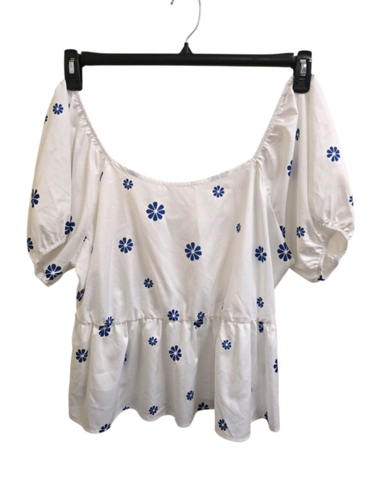 NWOT 1XL white Shein Blouse