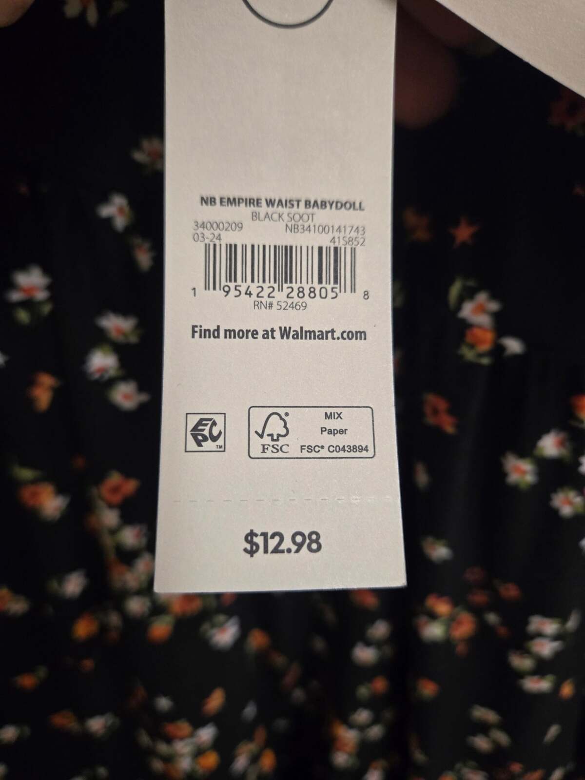 New with tags 20 No Boundaries Dress