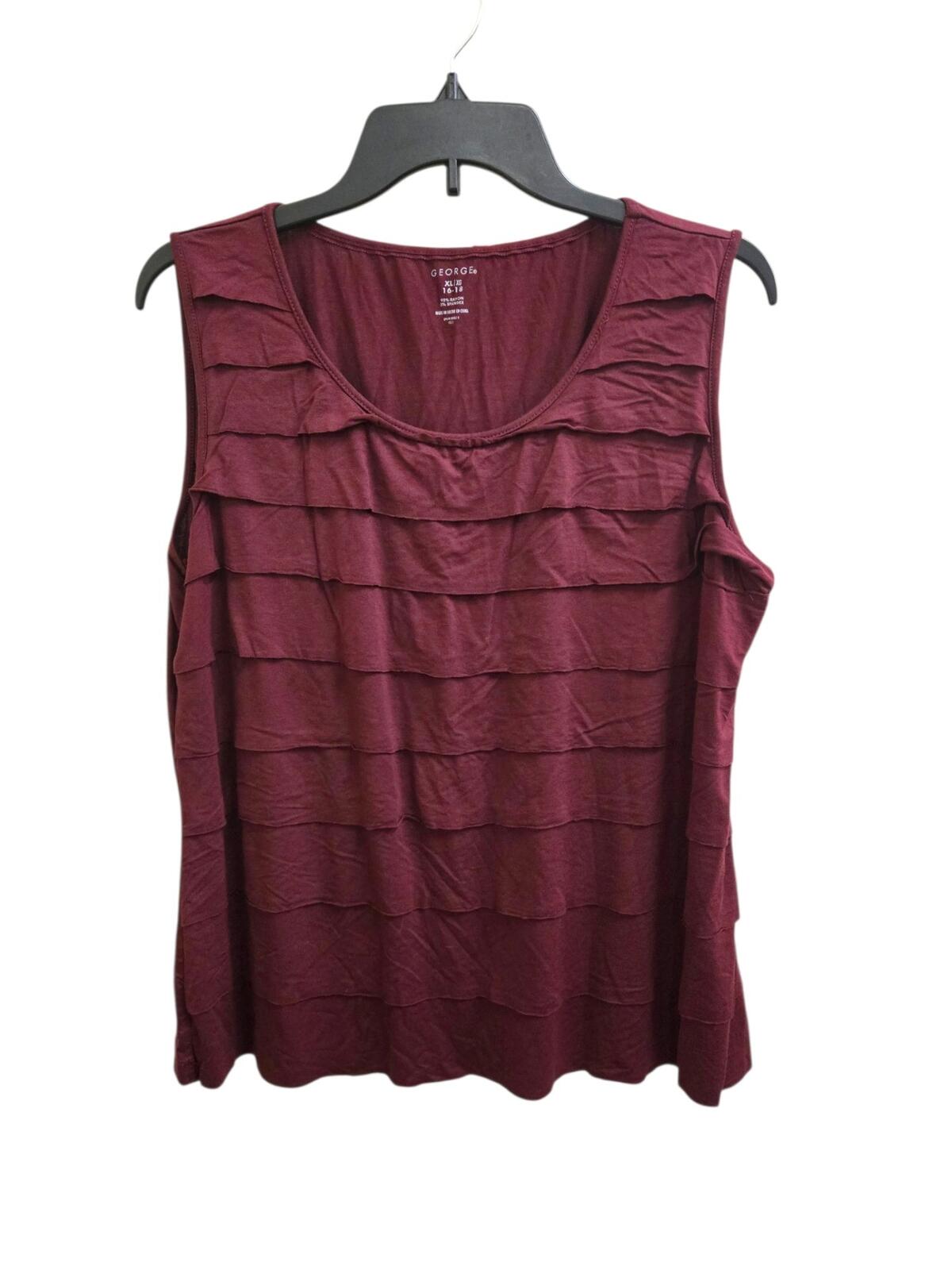 Very Good XL burgundy tank top