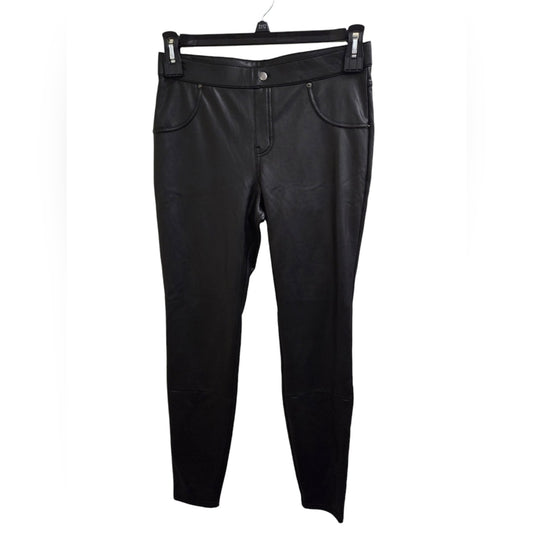 Women's Medium black pleather pants