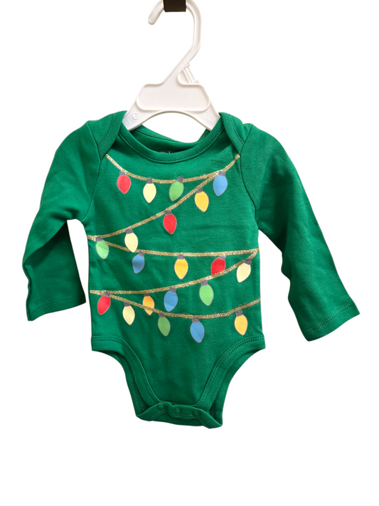 New without tags 0-6 months Green Mudpie Baby Bodysuit