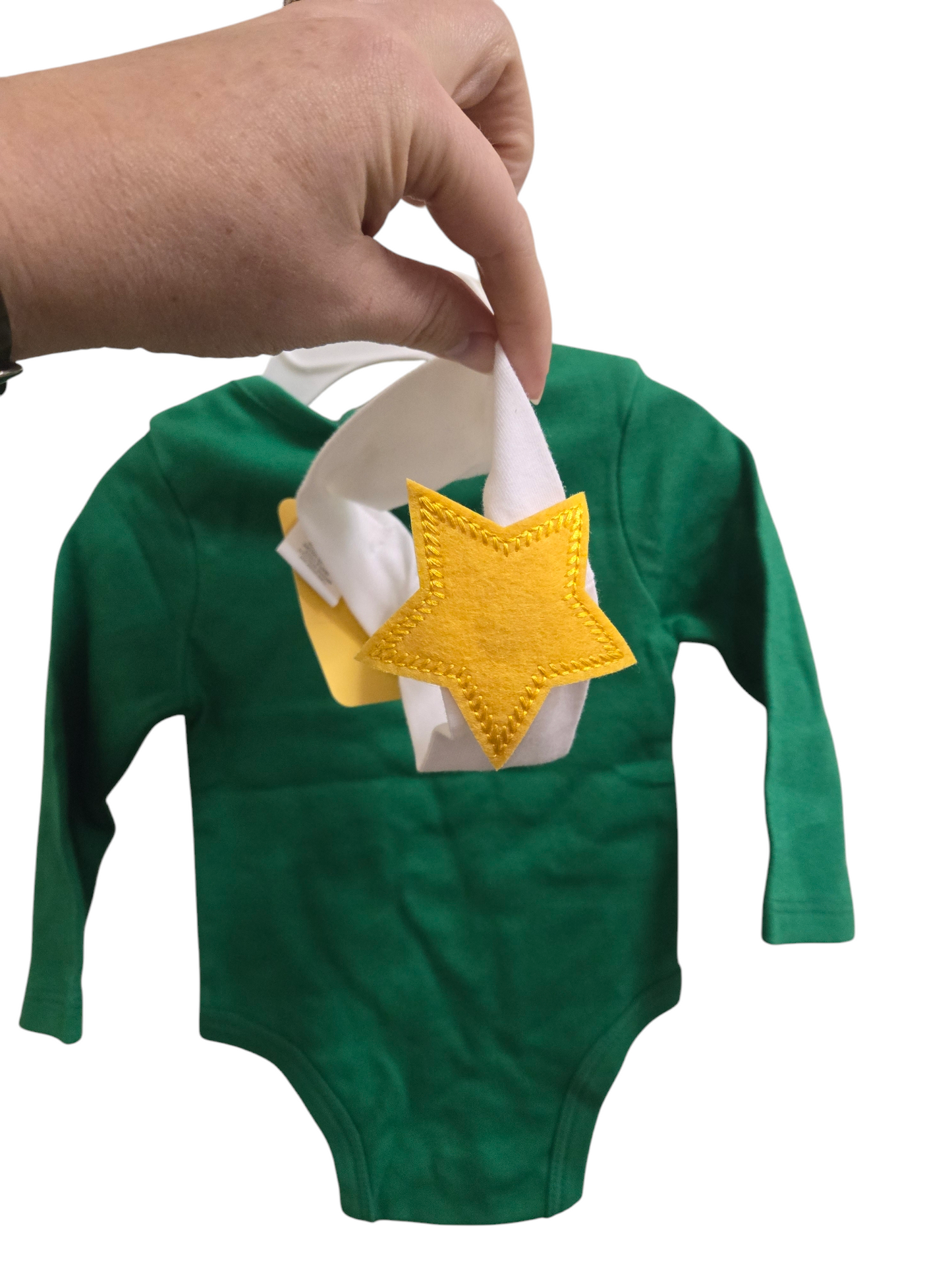 New without tags 0-6 months Green Mudpie Baby Bodysuit
