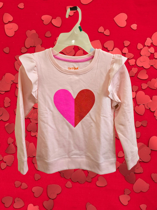 NWT 5T Pink Cat & Jack Sweatshirt