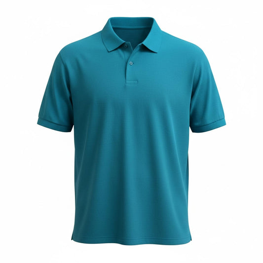 Good XL teal Harvic Polo Shirt